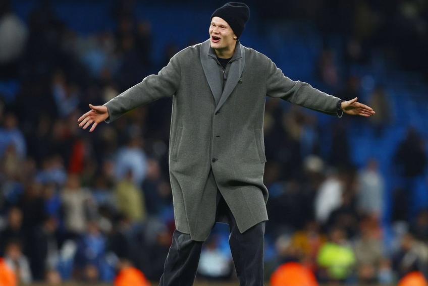 Erling Haaland, apariție inedită pe teren după victoria din Cupa Ligii Angliei // foto: imago images