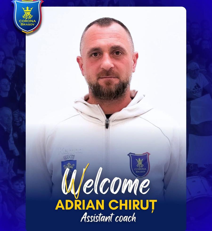 Adrian Chiruț, numit pe banca echipei din „Liga Florilor”: „O onoare și o mare responsabilitate”