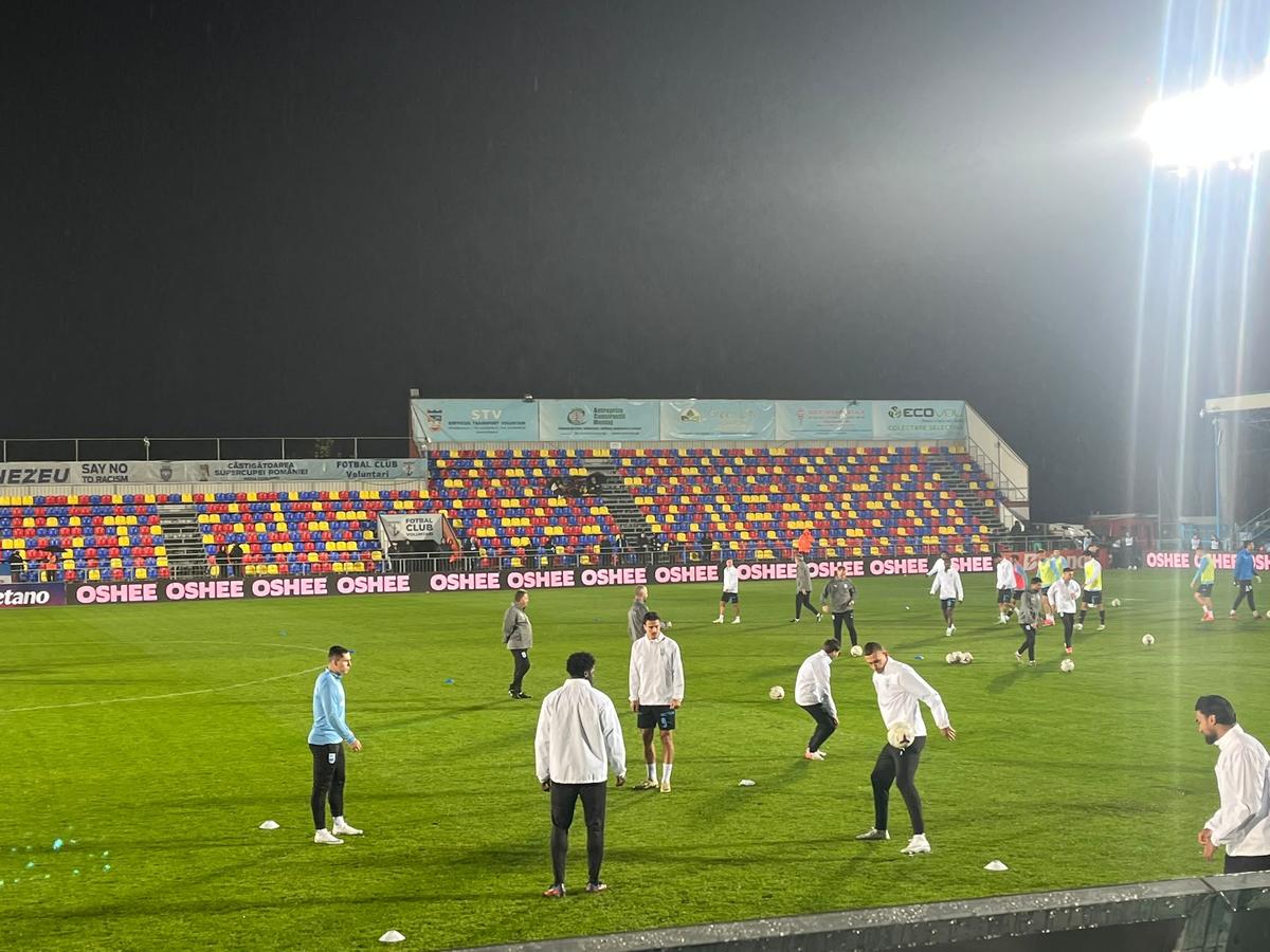 Voluntari - Universitatea Craiova, imagini înainte de meci