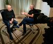 FOTO Hristo Stoichkov, la București pentru tragerea la sorți și pentru interviuri cu legendele Stelei: „I-am spus că s-ar putea să jucăm cu ei marea finală”
