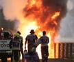 Lewis Hamilton, victorie la Bahrain, într-un Mare Premiu marcat de un incident grav: mașina lui Romain Grosjean a luat foc