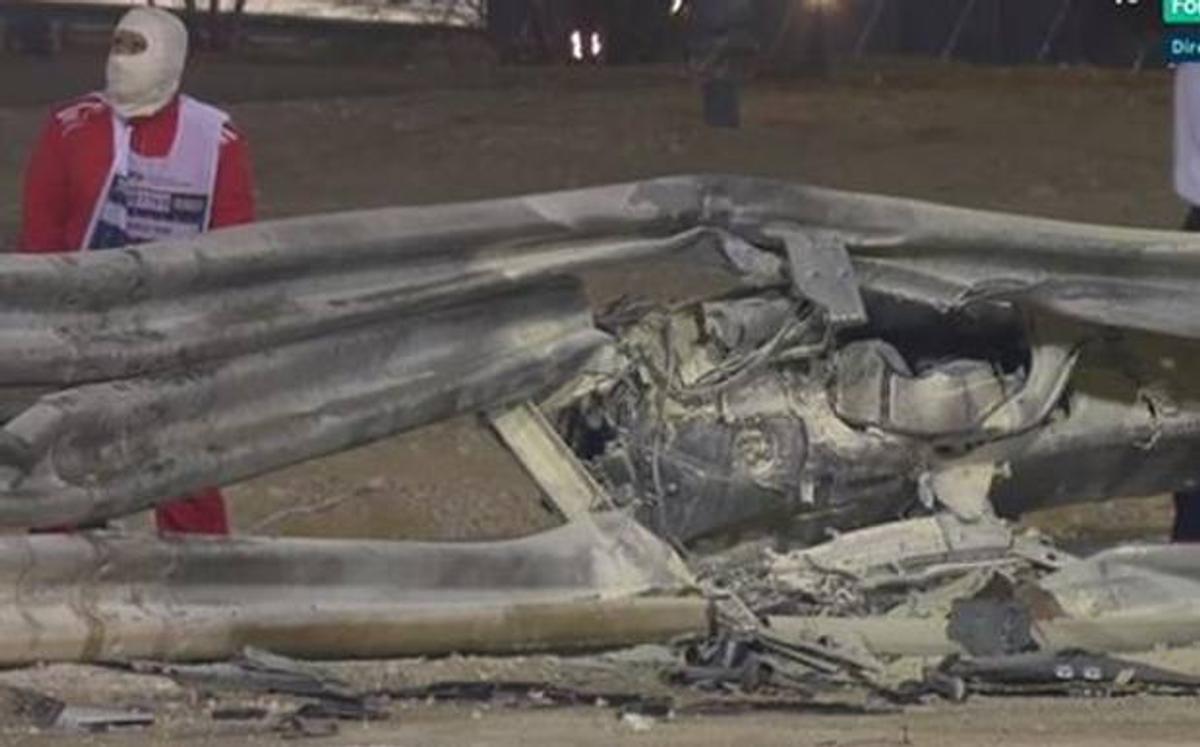 Lewis Hamilton, victorie la Bahrain, într-un Mare Premiu marcat de un incident grav: mașina lui Romain Grosjean a luat foc