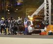 Lewis Hamilton, victorie la Bahrain, într-un Mare Premiu marcat de un incident grav: mașina lui Romain Grosjean a luat foc
