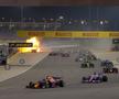 Accident - Mașina lui Romain Grosjean a luat foc. 29.11.2020