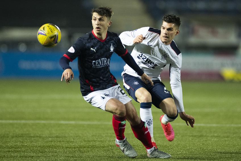 Ianis Hagi, titular în Rangers - Falkirk // foto: Imago