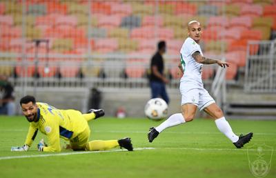VIDEO Alexandru Mitriță a înscris în victoria lui Al Ahli cu Al Faysaly » Cui i-a dedicat golul