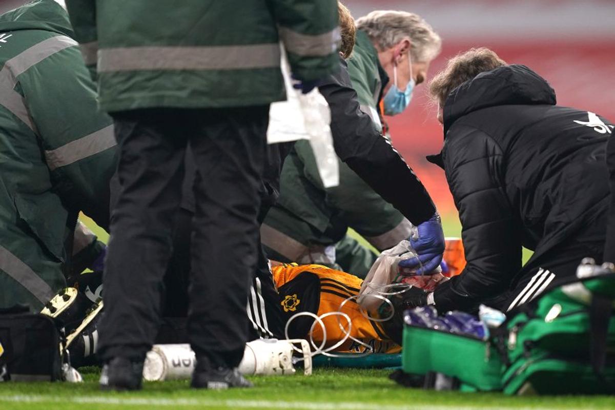 Arsenal - Wolverhampton accidentare Raul Jimenez