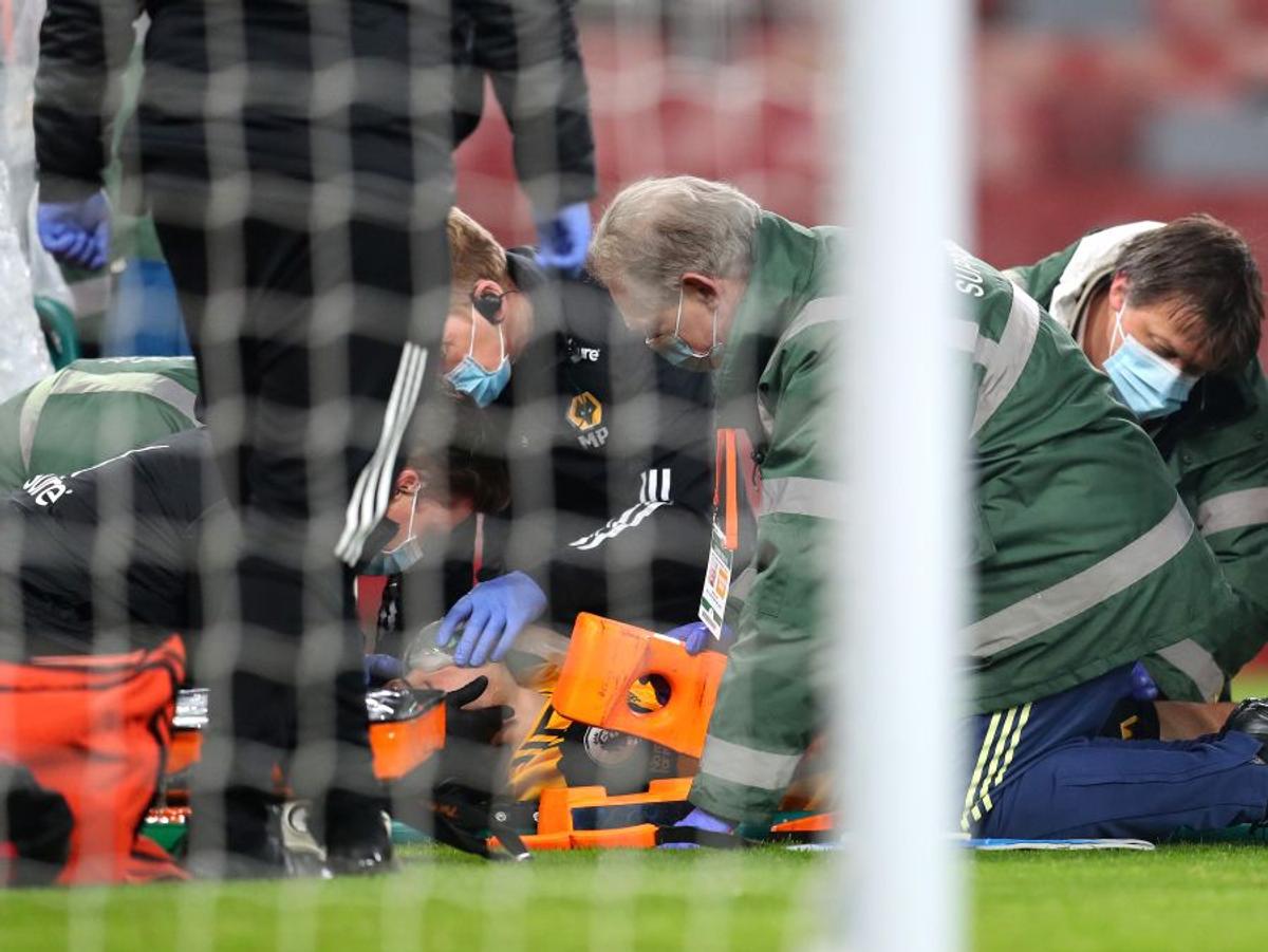 Arsenal - Wolverhampton accidentare Raul Jimenez