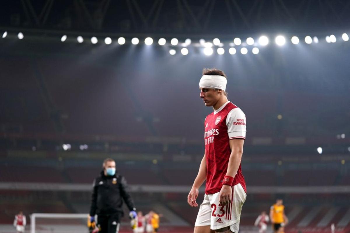 Arsenal - Wolverhampton accidentare Raul Jimenez