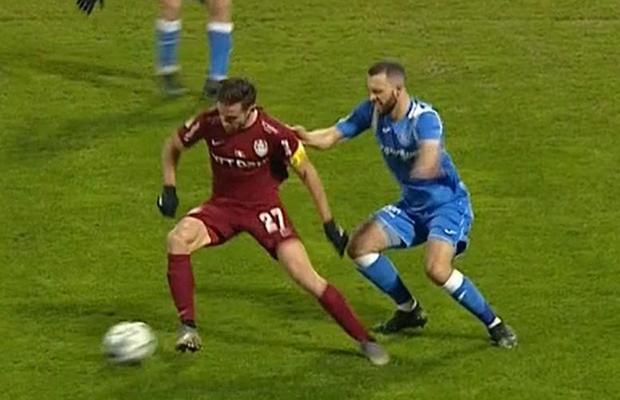 Poli Iași - CFR Cluj 1-0. FOTO Dan Petrescu acuză, după ce Iulian Dima nu a văzut două penalty-uri pentru campioană: „Cei de la Craiova au succes”