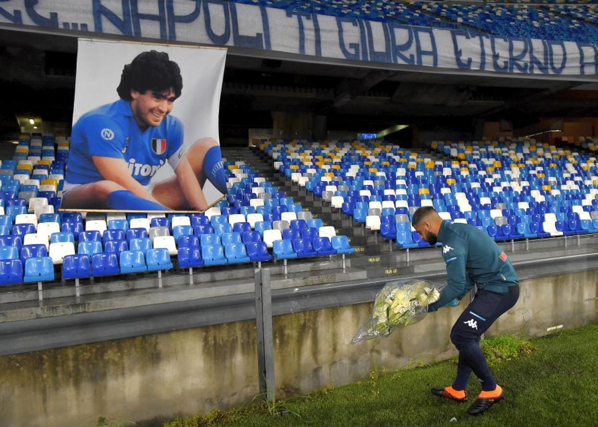 Napoli - AS Roma, meci plin de emoții, oprit în minutul 10 pentru Maradona » Gestul căpitanului Insigne după gol