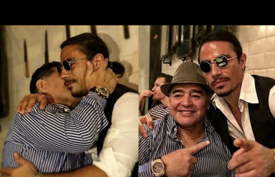 VIDEO Salt Bae, gest superb în memoria lui Diego Maradona: „Va fi totdeauna pentru tine!”