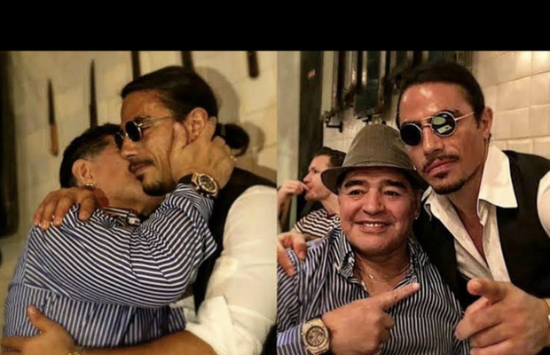 VIDEO Salt Bae, gest superb în memoria lui Diego Maradona: „Va fi totdeauna pentru tine!”