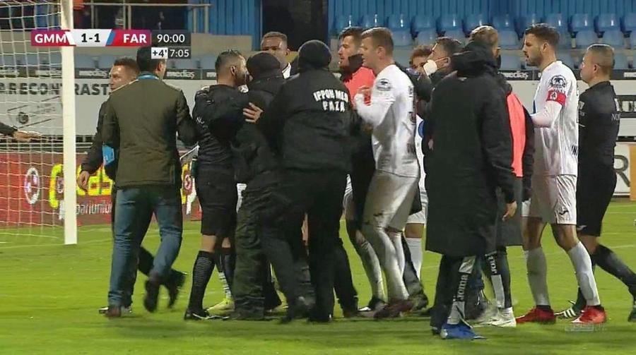 Gaz Metan - Farul 1-1 » Constănțenii înscriu din penalty la ultima fază! Scandal URIAȘ după meci