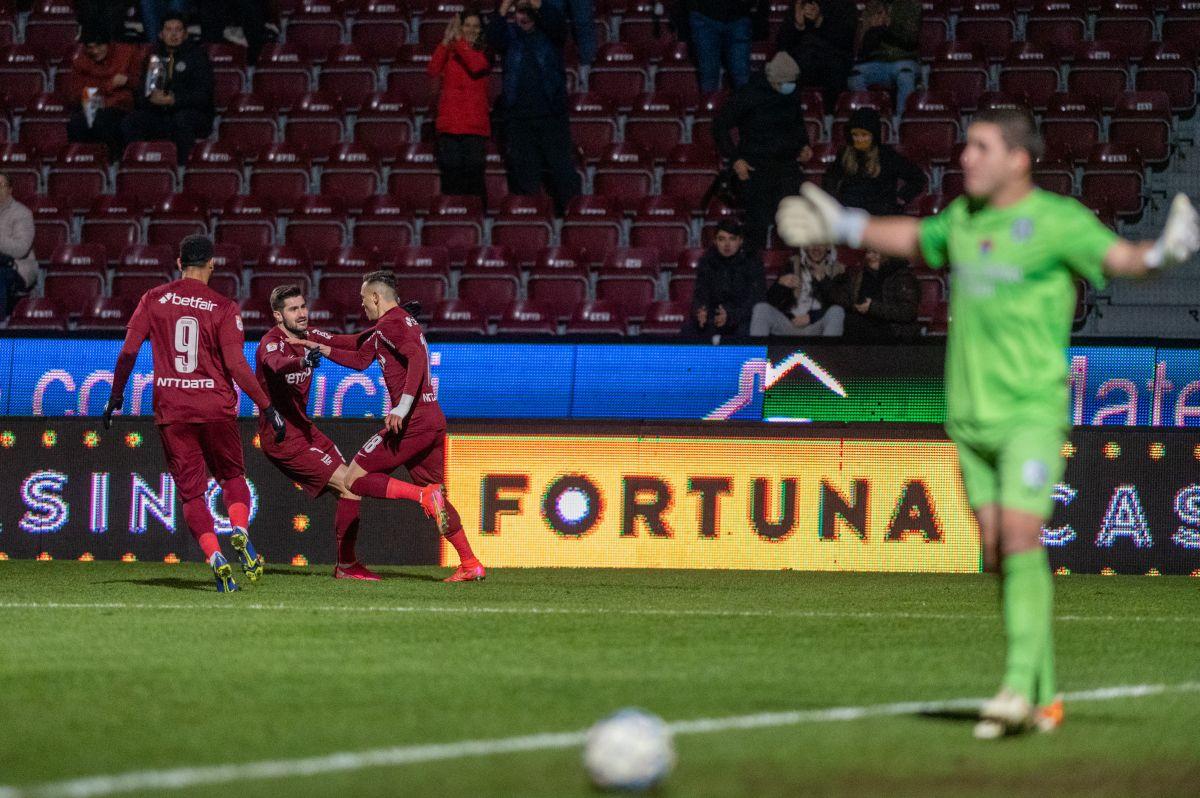 CFR Cluj - Clinceni 2-0 » Campioana câștigă fără emoții și e la 17 puncte de CSU Craiova!