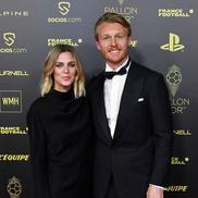 Elina Goller și Simon Kjær / Sursă foto: Guliver/Getty Images