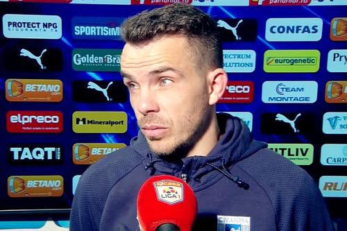 Dan Nistor, după CSU Craiova - FCSB // foto: captură YouTube @ LookSport