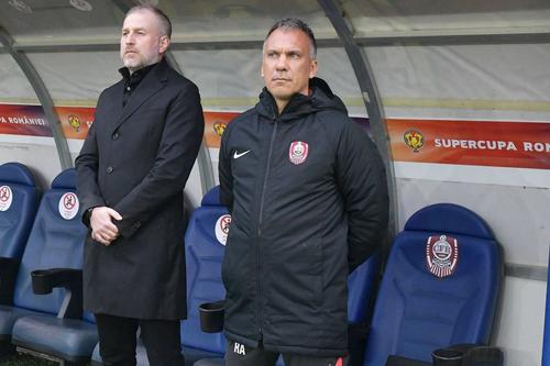 Edi Iordănescu și Alexandru Radu, la CFR Cluj // foto: Imago Images