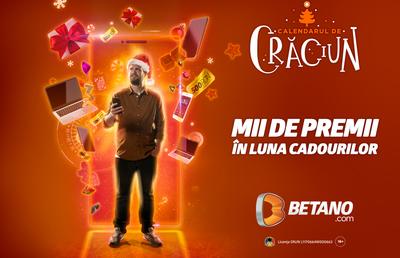 Betano dă startul iernii cu MII de premii în Luna Cadourilor!