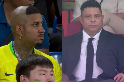 Marele Ronaldo (46 de ani) a fost în tribune la victoria obținută de Brazilia, 1-0 împotriva Elveției. A fost eclipsat de un fan care i-a imitat tunsoarea din 2002 a atras.