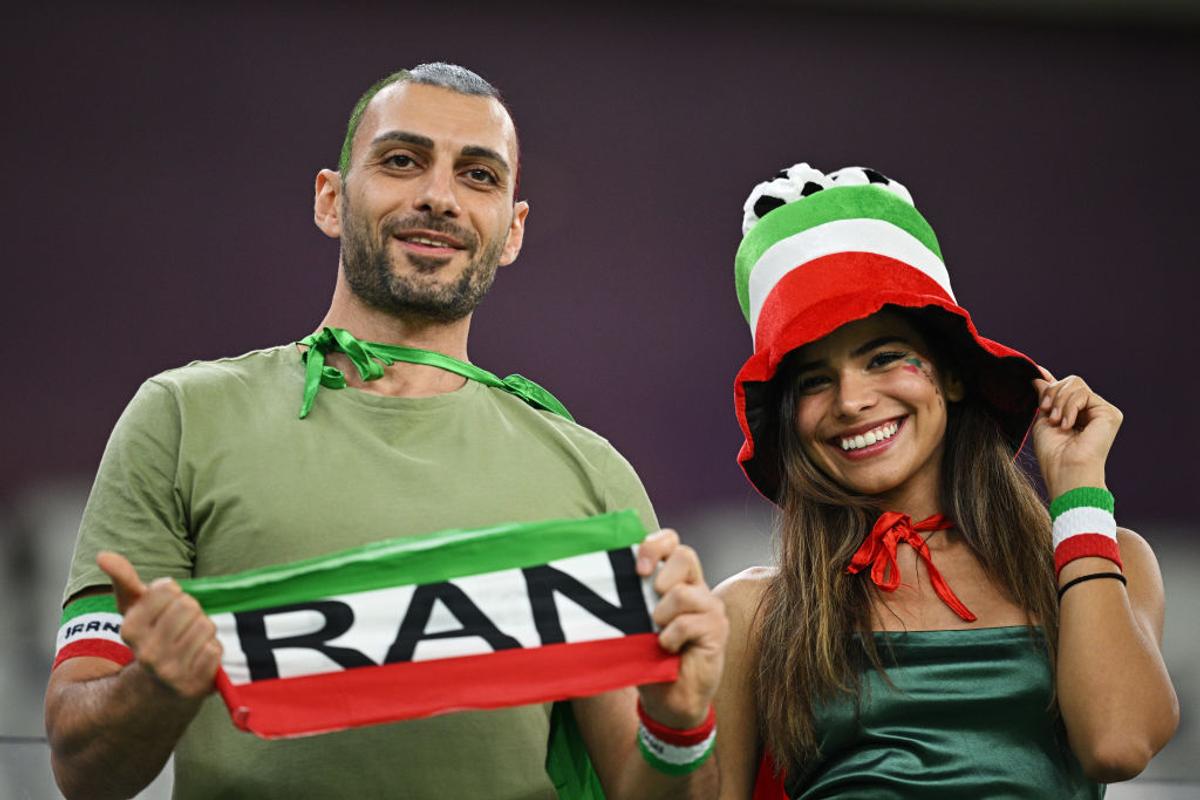 Imagini spectaculoase din tribune la SUA - Iran / FOTO: GettyImages