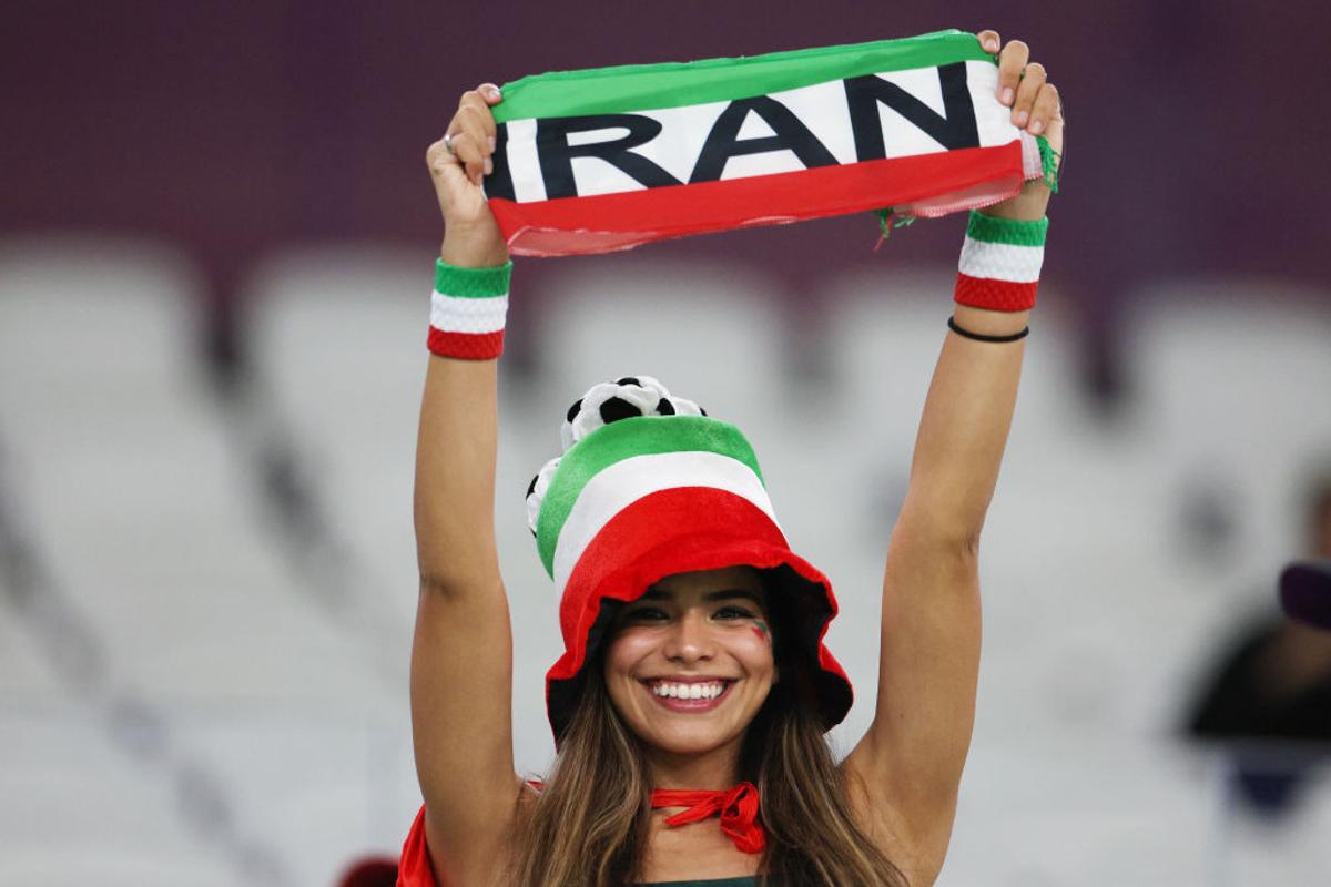 Imagini spectaculoase din tribune la SUA - Iran / FOTO: GettyImages