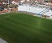 Asta le întrece pe toate! Tribuna noului stadion din Superliga, construită în jurul unei clădiri