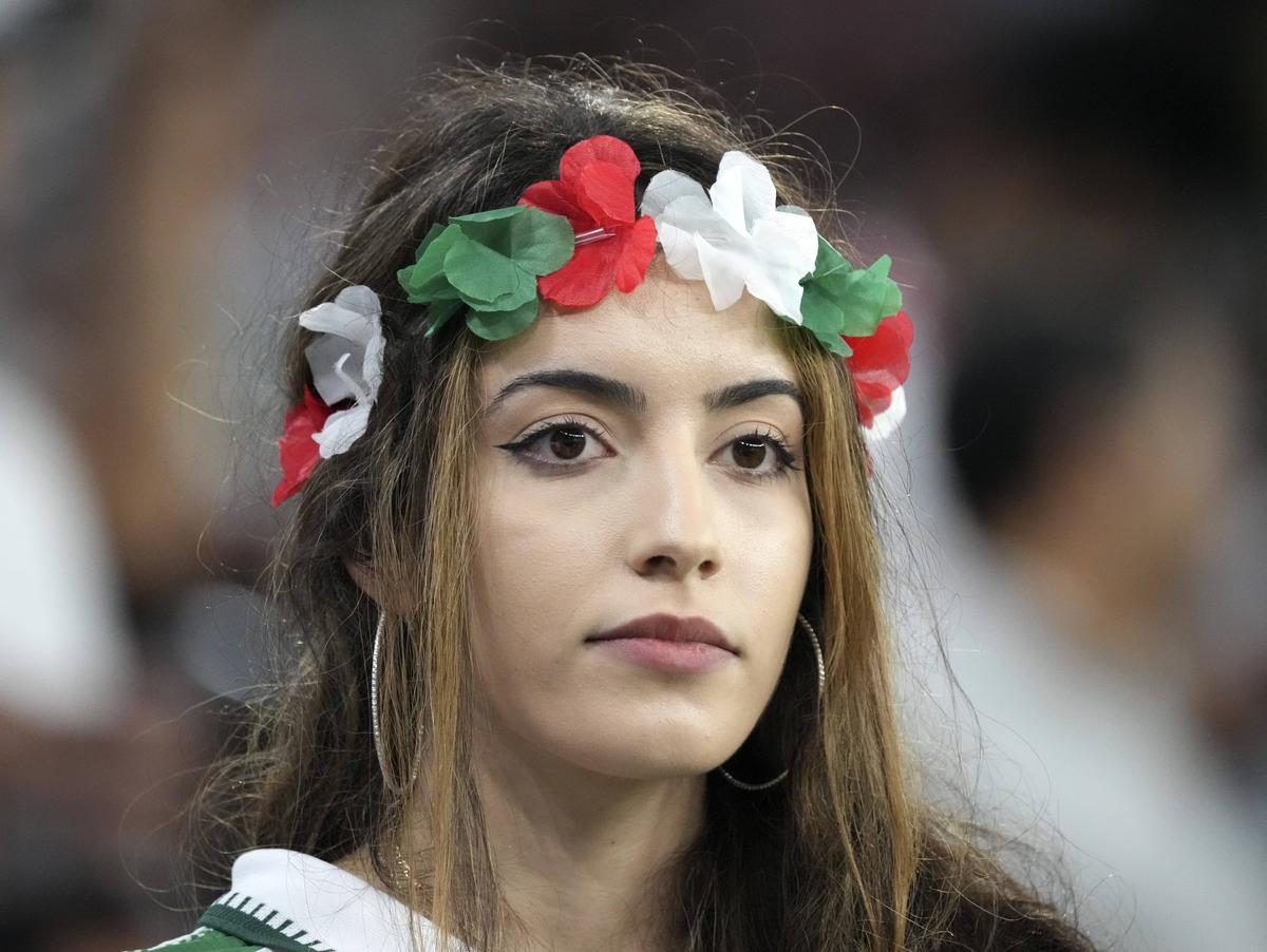 Imagini spectaculoase din tribune la SUA - Iran / FOTO: GettyImages