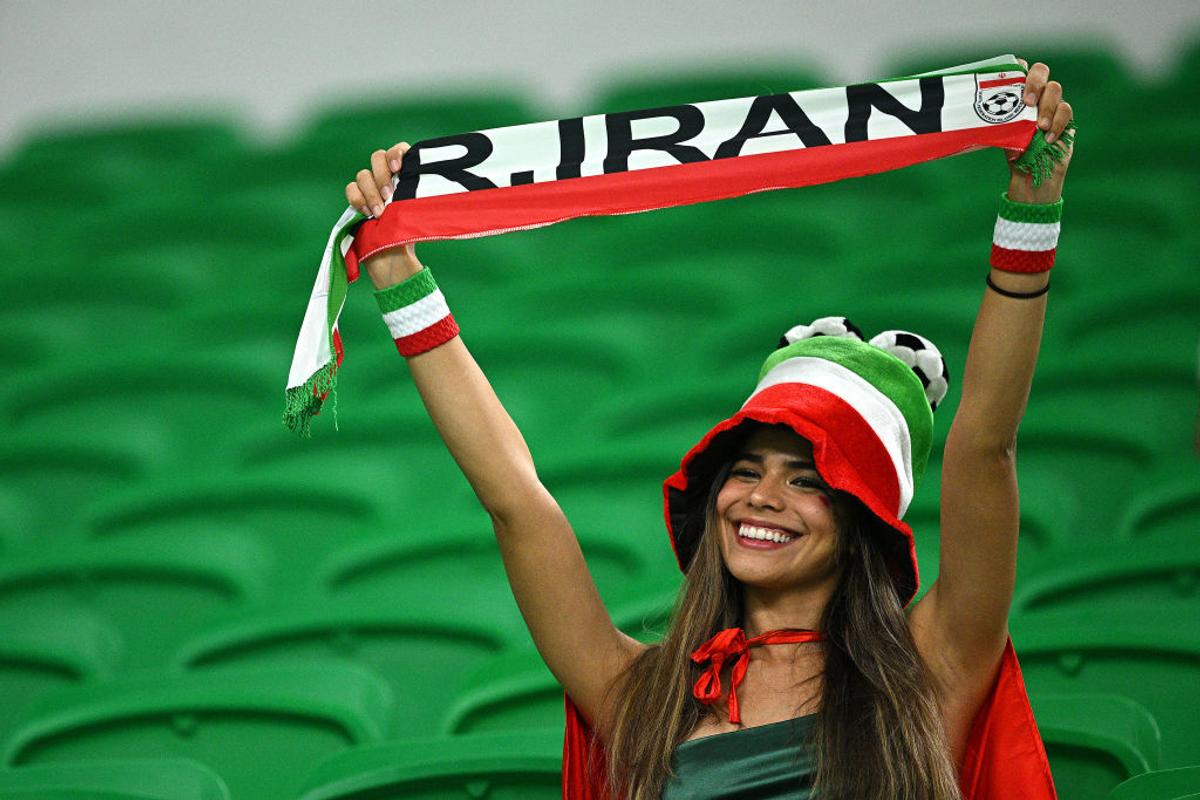 Imagini spectaculoase din tribune la SUA - Iran / FOTO: GettyImages