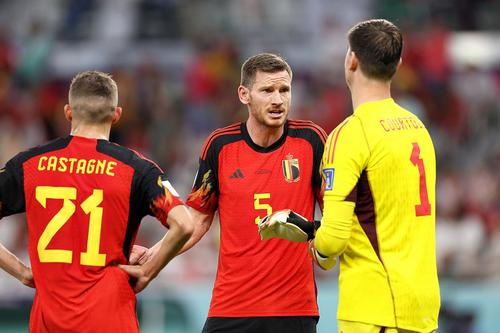 Jan Vertonghen și Thibaut Courtois, Foto: Getty Images