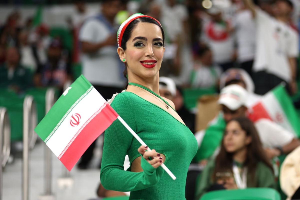 Imagini spectaculoase din tribune la SUA - Iran / FOTO: GettyImages