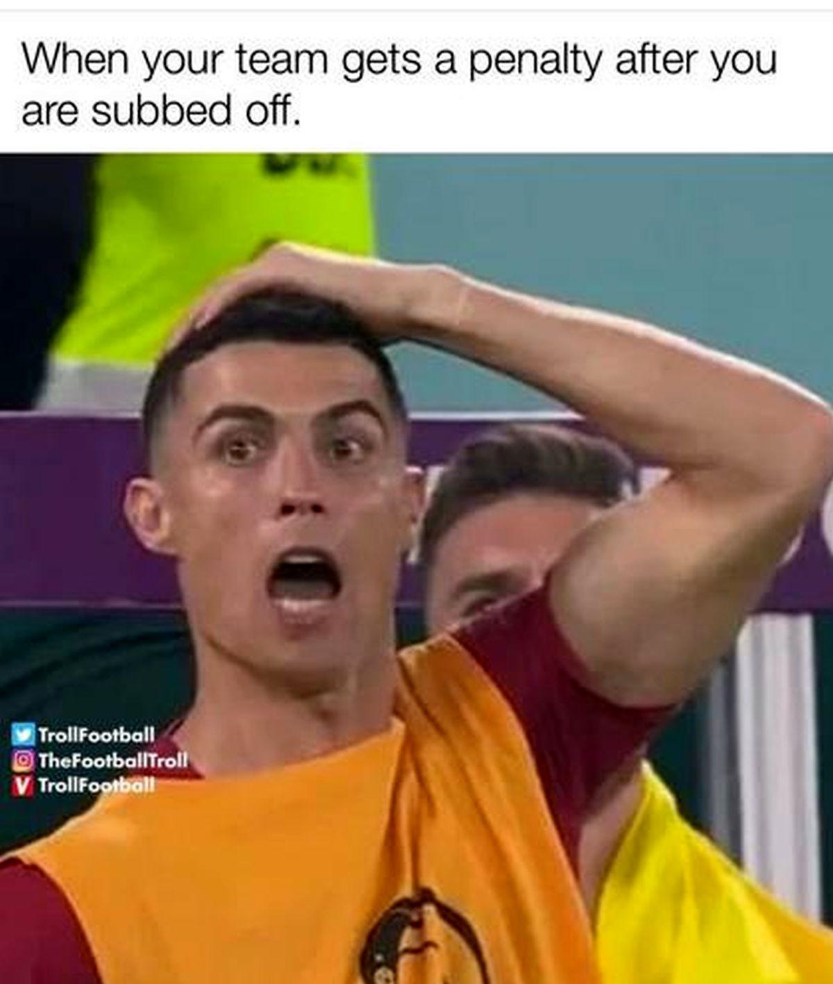 Cele mai tari meme-uri după „golul” lui Cristiano Ronaldo în fața Uruguayului