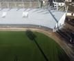 Asta le întrece pe toate! Tribuna noului stadion din Superliga, construită în jurul unei clădiri