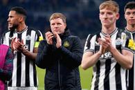 Reacția lui Eddie Howe după faza care a decis PSG - Newcastle: „Din păcate, nu pot spune ce gândesc”
