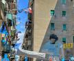 Pictura murală din Napoli înfățindu-l pe Diego Armando Maradona e al doilea cel mai vizitat turistic din Italia