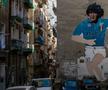 Pictura murală din Napoli înfățindu-l pe Diego Armando Maradona e al doilea cel mai vizitat turistic din Italia