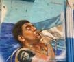 Pictura murală din Napoli înfățindu-l pe Diego Armando Maradona e al doilea cel mai vizitat turistic din Italia