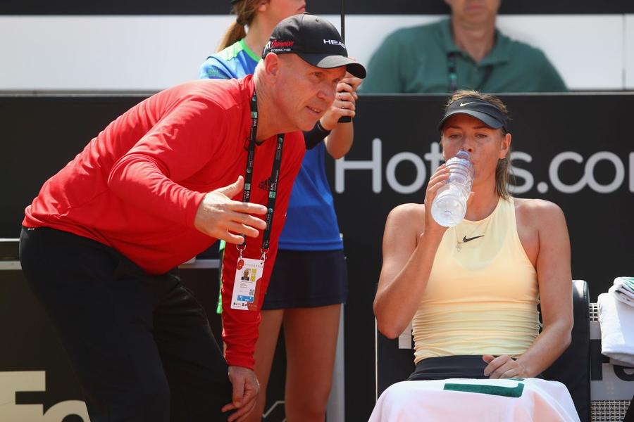 Sven Groeneveld și Maria Sharapova/Foto: Getty Images Sorana Cîrstea are un nou antrenor: „Sunt foarte entuziasmată” » Le-a pregătit și pe Maria Sharapova sau Monica Seleș