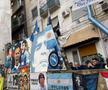 Pictura murală din Napoli înfățindu-l pe Diego Armando Maradona e al doilea cel mai vizitat turistic din Italia