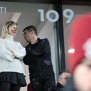 Diana Șucu, alături de Robert Niță la Rapid - Petrolul/ foto Ionuț Iordache (GSP)