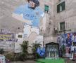 Pictura murală din Napoli înfățindu-l pe Diego Armando Maradona e al doilea cel mai vizitat turistic din Italia
