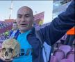 Fanii lui Racing au obiceiuri sininistre la jocurile de pe peren propriu, dorind ca rudele moarte să fie pe stadion