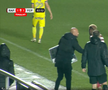 Aaron Boupendza, scandal cu fanii la Rapid - Petrolul