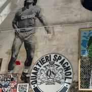 Pictura murală din Napoli înfățindu-l pe Diego Armando Maradona e al doilea cel mai vizitat turistic din Italia