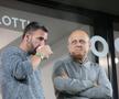 Răzvan Raț, alături de Dan Șucu la Rapid - Petrolul/ foto Ionuț Iordache