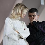 Diana Șucu, alături de Robert Niță la Rapid - Petrolul/ foto Ionuț Iordache (GSP)