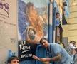 Pictura murală din Napoli înfățindu-l pe Diego Armando Maradona e al doilea cel mai vizitat turistic din Italia