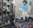 Pictura murală din Napoli înfățindu-l pe Diego Armando Maradona e al doilea cel mai vizitat turistic din Italia