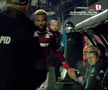 Aaron Boupendza, scandal cu fanii la Rapid - Petrolul