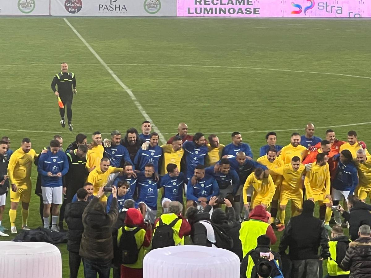 Meciul demonstrativ al lui Ronaldinho de la Iași